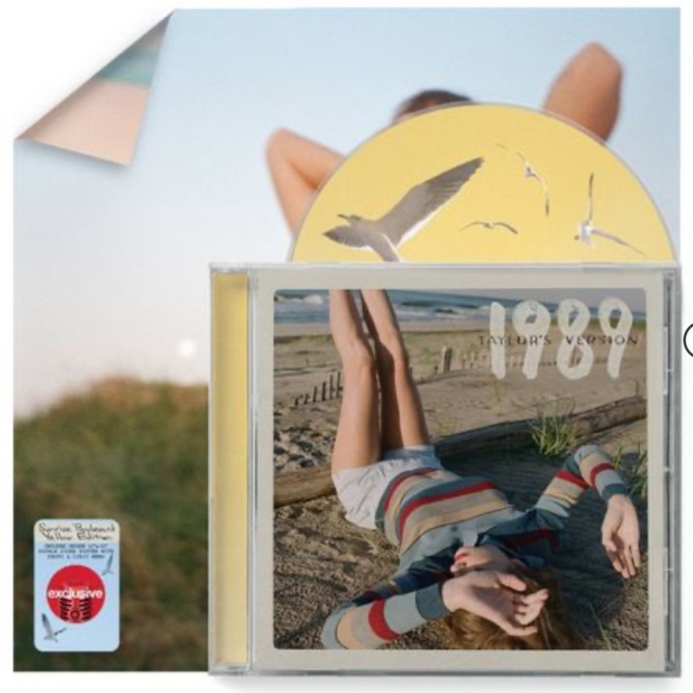 Taylor Swift Target 1989 (Taylor’s Version) CD Sunrise Boulevard Yellow, sealed